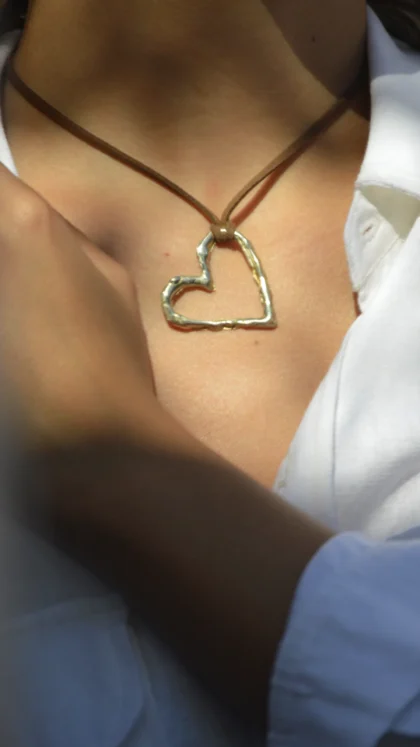 Corazón Vacio Bronce