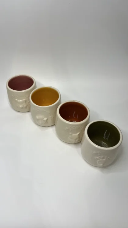 Set  Bosque - Tazas de Café de cerámica - Image 4