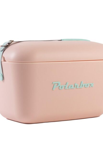 Conservadora Polarbox - 20 litros color Rosa con correa marron
